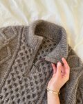 close up af dagmar zipper sweater