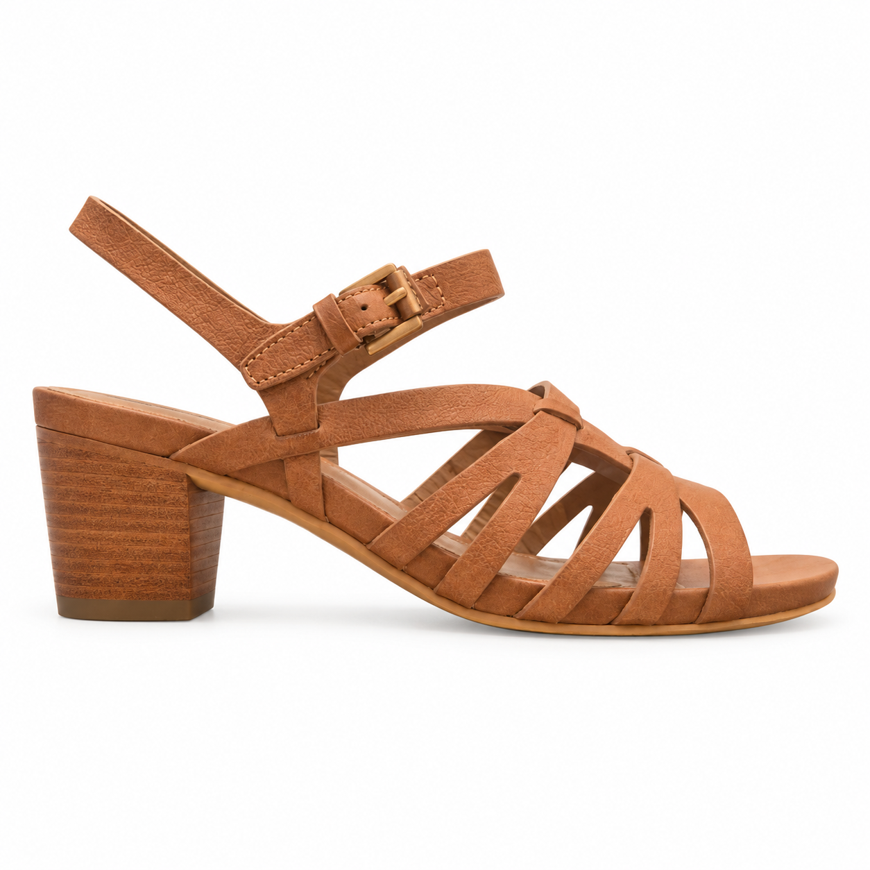 ECCO Wood Sandaler Med Blokhæl  Brun - 41