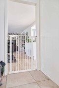 Dogspace Bonnie extra tall presure fitted pet gate - hvid