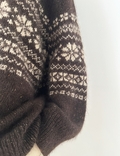 ærmet på harriet sweater fra le knit