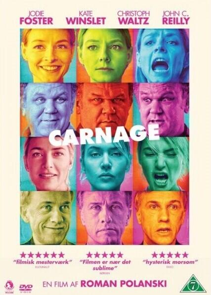 Carnage, DVD, Film, Movie