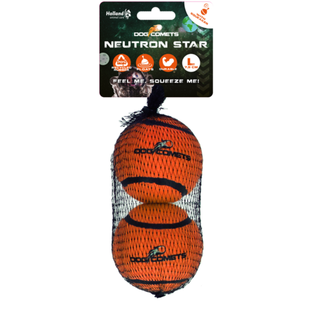 Dog Comets Neutron Star Tennis Ball With Squeaker