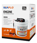 oliepumpe baad motor med beholder