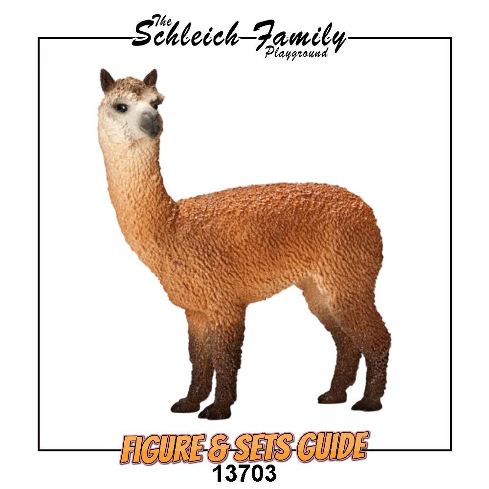 Schleich best sale alpaca family