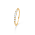 VIOLA ring in 8 karat gold | Danish design by Mads Z