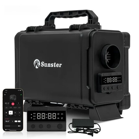 Sunster HTB1 8kW dieselfyr toolbox – GSM 4G/5G og Bluetooth kinafyr til båd og autocamper