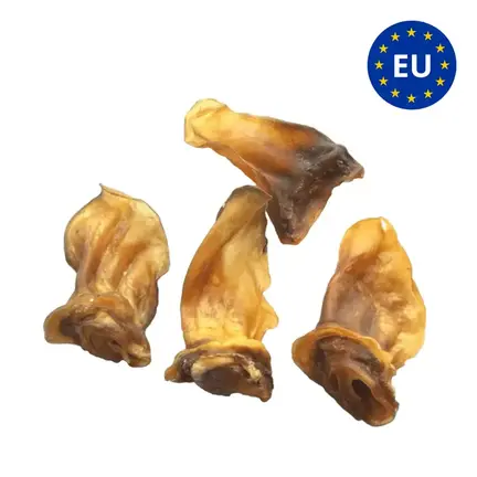 Snack'it Lammeører XXL 200 g – naturlig hundesnack af tørrede lammeører, EU-produceret