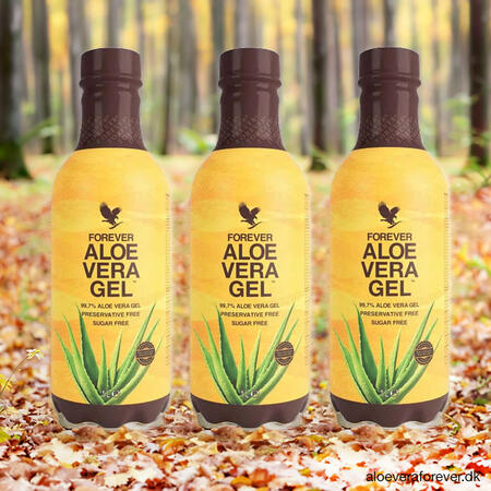Forever Living Aloe Vera Gel plejer kroppen både indvendigt og udvendigt