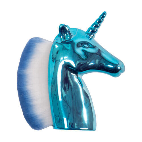 Billede af QHP Unicorn mini strigle - Blå