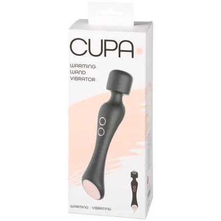 Cupa Varmende Wand Vibrator – dobbelt vibrator med varmefunktion og ergonomisk design.