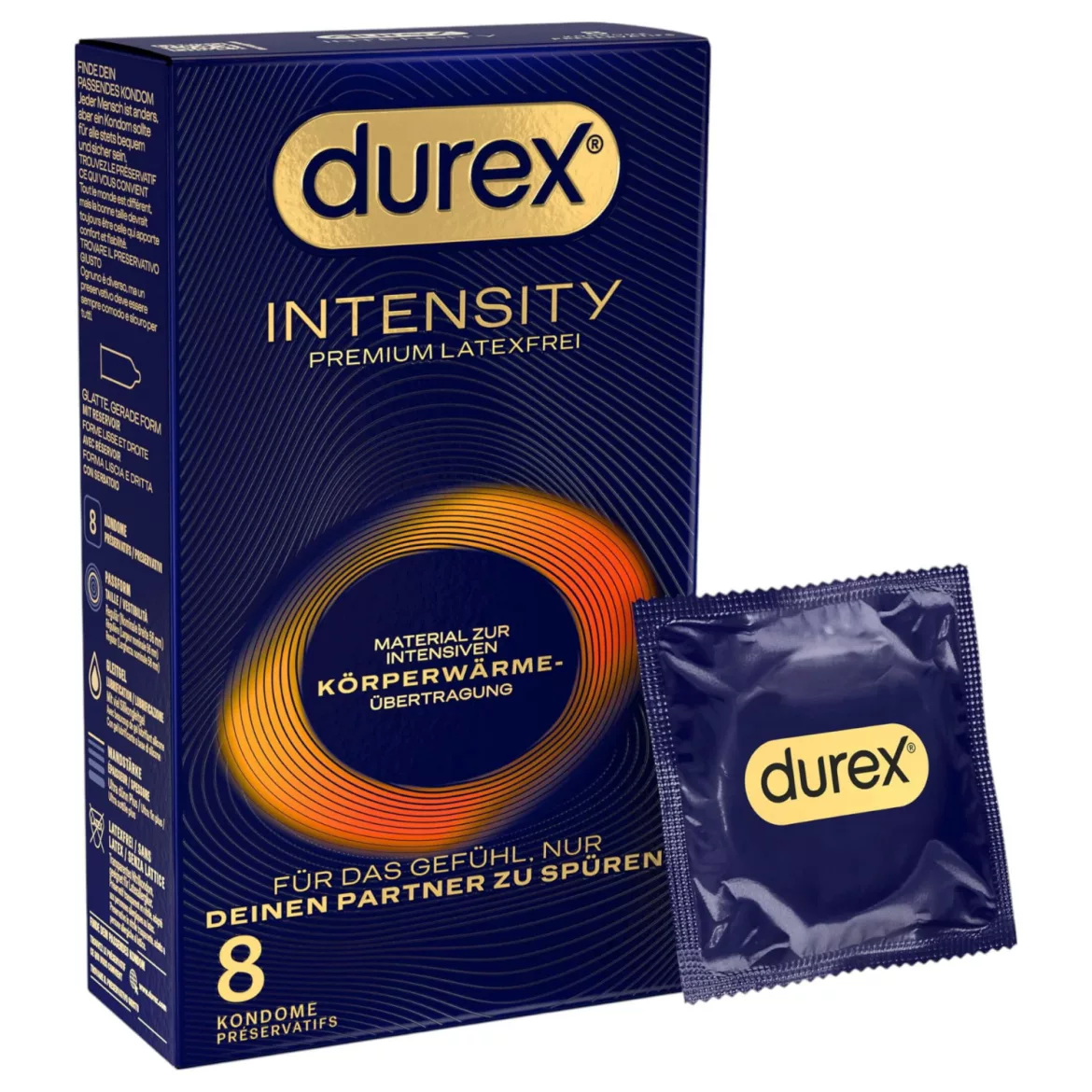 Durex Intensity Premium Latexfri 8 stk