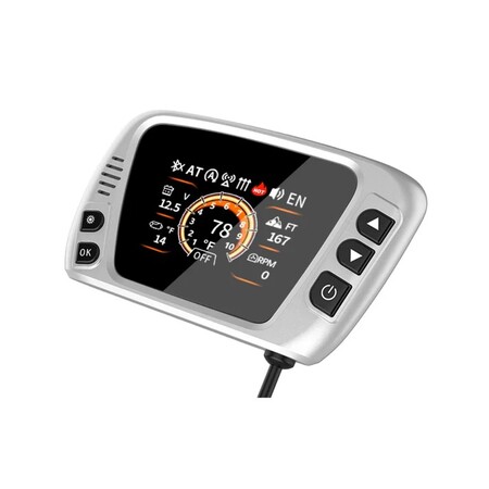 Display til dieselvarmer med appstyring og ugetimer