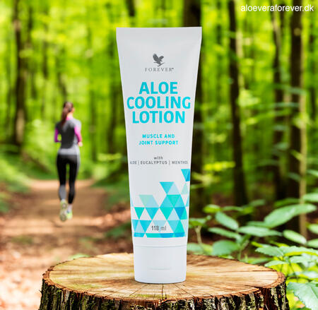 Aloe Cooling Lotion til træning og restitution