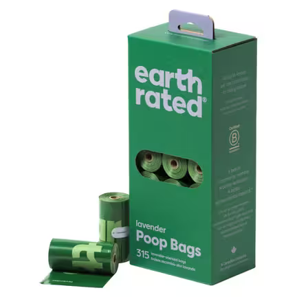 Earth Rated Hundeposer | Lavendel | Eco-Friendly | 315 stk. | Storkøb