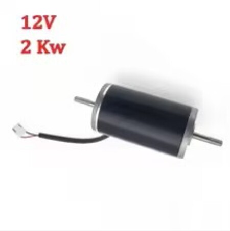 Blæsemotor til 2 kW Sunster og Vevor kinafyr med stik