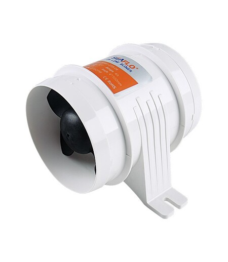 SEAFLO 4 tommer bilge blower 12V 235CFM