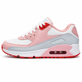 Damesneaker i pink og grå med air-sål – sporty og feminin