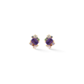 Four Seasons-Summer Petite earrings in 14-carat gold