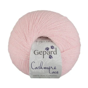 Gepard garn cashmere lace i farven lysvinge