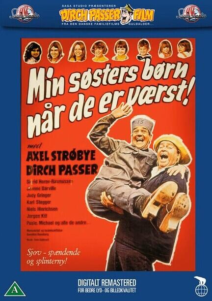 Min Søsters Børn Når De Er Værst, DVD Lystspil Movie