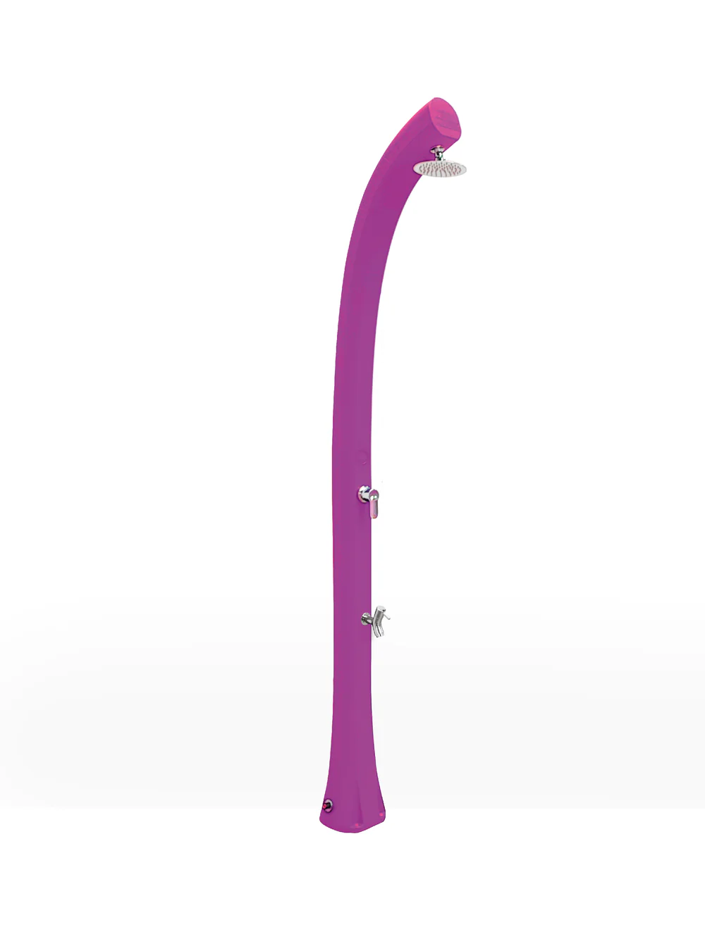 Arkema - NEW HAPPY H220 Solardusche mit Fußbrause - 26 Liter - Fuchsie