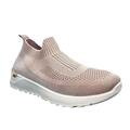 Dame sneakers elastik pink