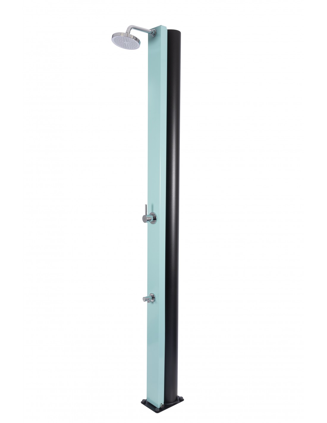 CRM WATERMIXER RD - Solardusche 30 Liter - Aquamarine, Mit Fußdusche