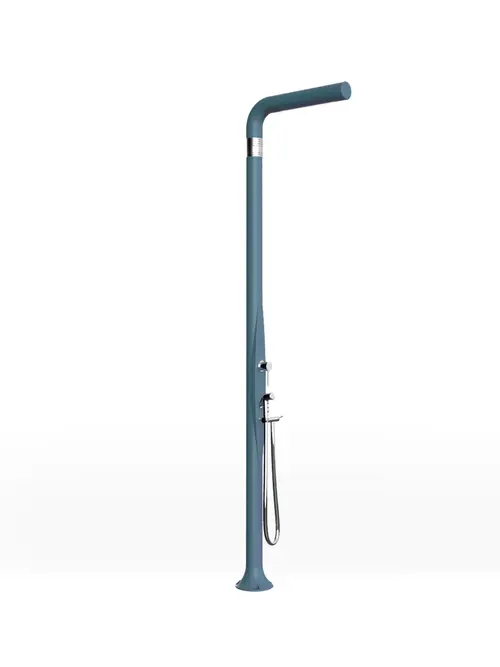 Arkema - FUNNY YANG T245 udendørs bruser med håndbruser - koldt & varmt vand - Tyrkis