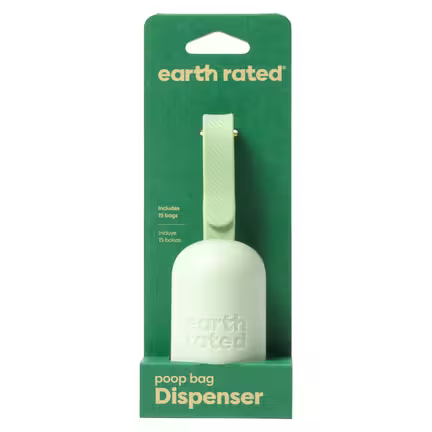 Earth Rated Dispenser med 15 Eco Friendly hundeposer neutral/uden duft