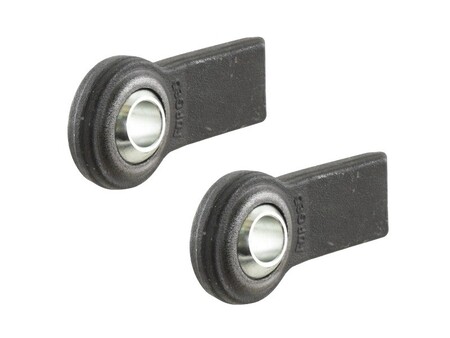 Liftarm kat 1 - Påsvejningsende - Universal - 2 stk. Brugslængde: 102mm Ø: 22mm Svejsningslængde: 46mm Kuglebredde:35mm Bredde x Dybde: 67 x 16mm (2 21/32 x 5/8')