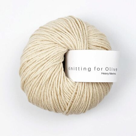 garnnoegle heavy merino fra knitting for olive i farven hvede