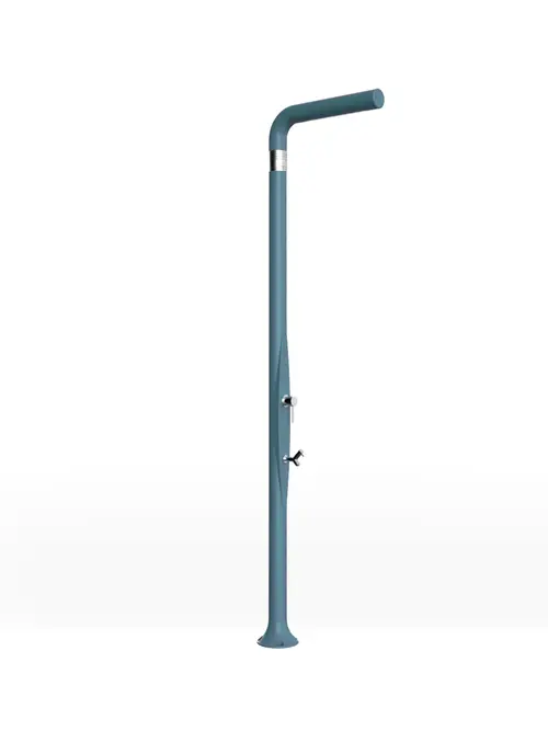 Arkema - FUNNY YANG T225 udendørs bruser med fodbruser - koldt & varmt vand - Tyrkis