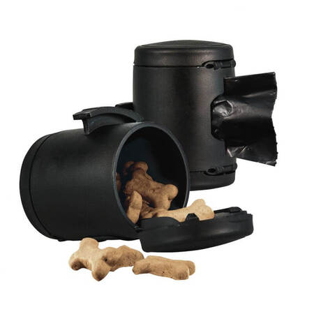 Flexi Multi Box Sort | til hundegodbidder og hundeposer - Køb hos MyTrendyDog.dk