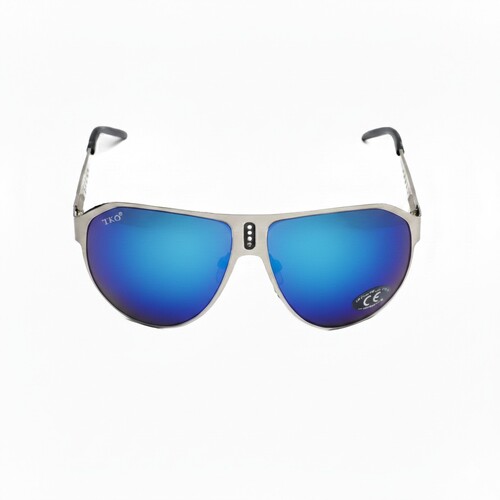 TKO California kørebrille - Sølv/Mirror blå