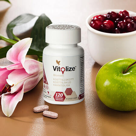 Kosttilskud til hende med fokus på kvindens behov gennem livet: Vitolize for women