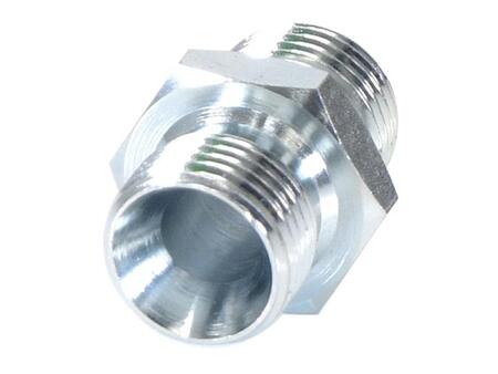 Hydraulik adapter 1/2'' BSP Han x 1/2'' BSP Han OEM ref. PARKER HANNIFIN 8HMK4S
