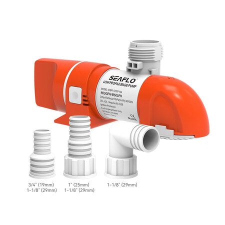 Seaflo 1100GPH 14A automatisk lænsepumpe