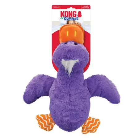 KONG Comfort Jumbo Duck lilla hundebamse i original emballage