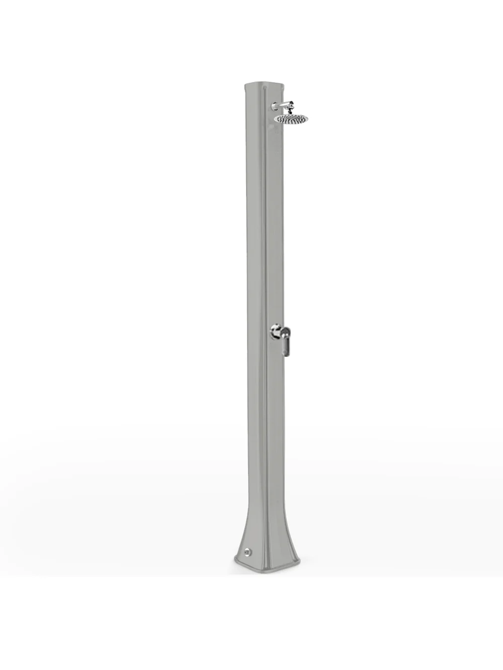 Arkema - BIG HAPPY FIVE F600 Solardusche - 36 Liter - Silbergrau