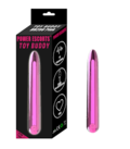 Power Escorts TDY Buddy Bullet 19 cm i glossy pink med 10 vibrationstilstande