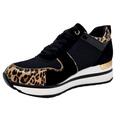 sorte leopard sneakers
