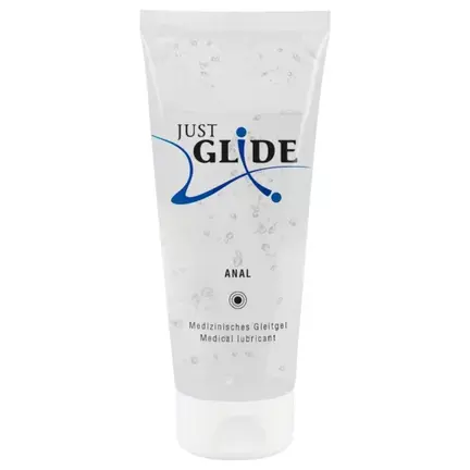 Just Glide Anal 200 ml tube vandbaseret glidecreme