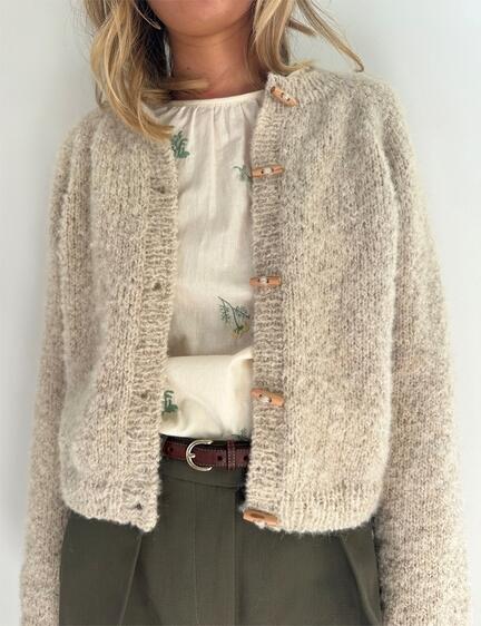 Foundation Cardigan fra leKnit
