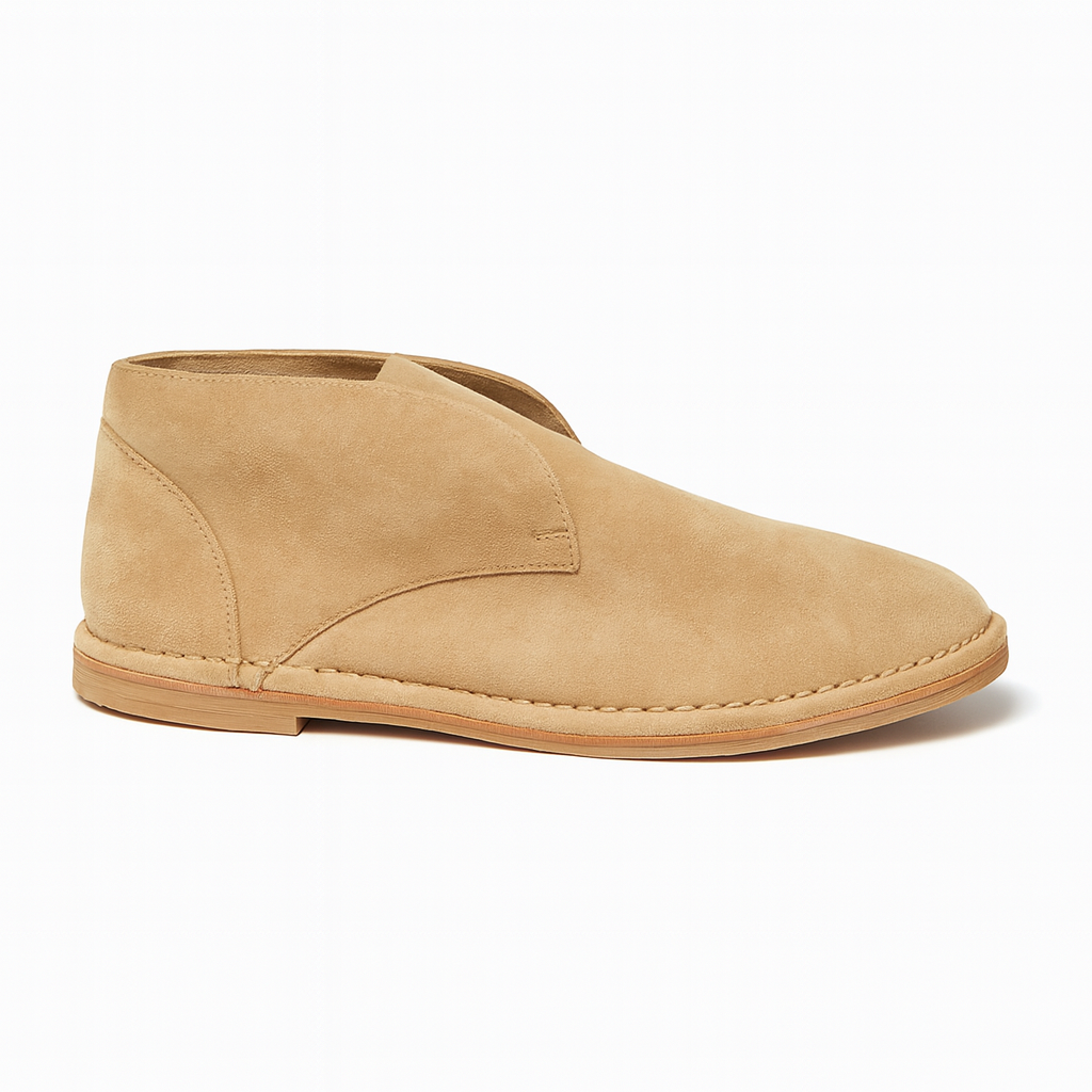 Slipon Læder Beige - 44