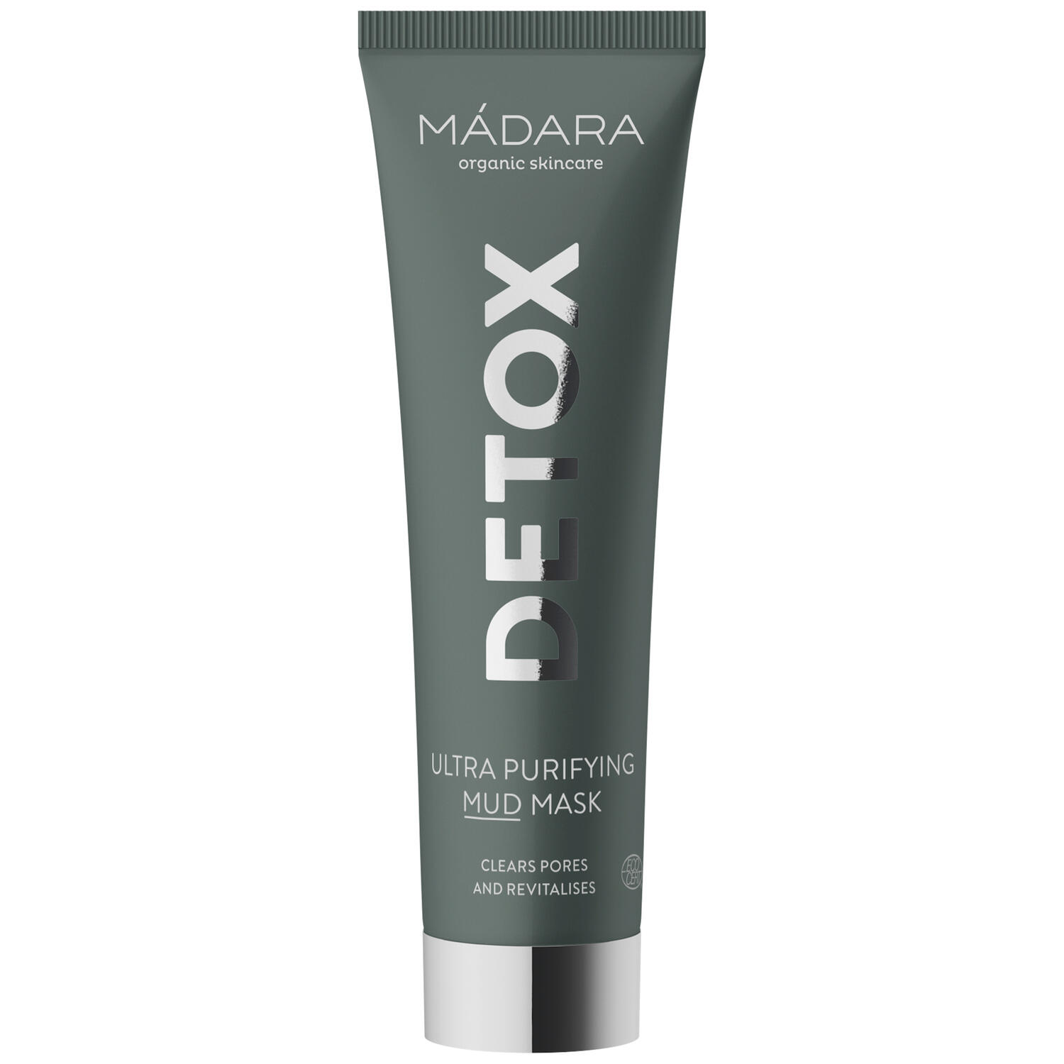 Mádara, PEEL DETOX Ultra Purifying MUD Mask, 60 ml. - Ansigtspleje, Hudpleje, Peeling, Mask, Detox, Eksfoliering, Ansigtspeeling, Dermatologisk Testet