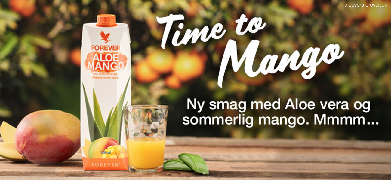 Ny smag Forever Aloe Mango aloe vera drik