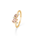 SIENA ring in 14 karat gold with diamonds | Danish design by Mads Z