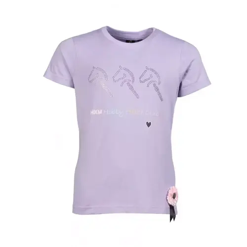 Se HKM Hobby Horsing t-shirt - Lavendel - 134/140 hos Ponypiger.dk