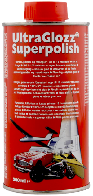 ultraglozz superpolish 500 ml baad gelcoat polish