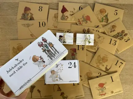 Julekalender med vilde, hjemmehørende frø